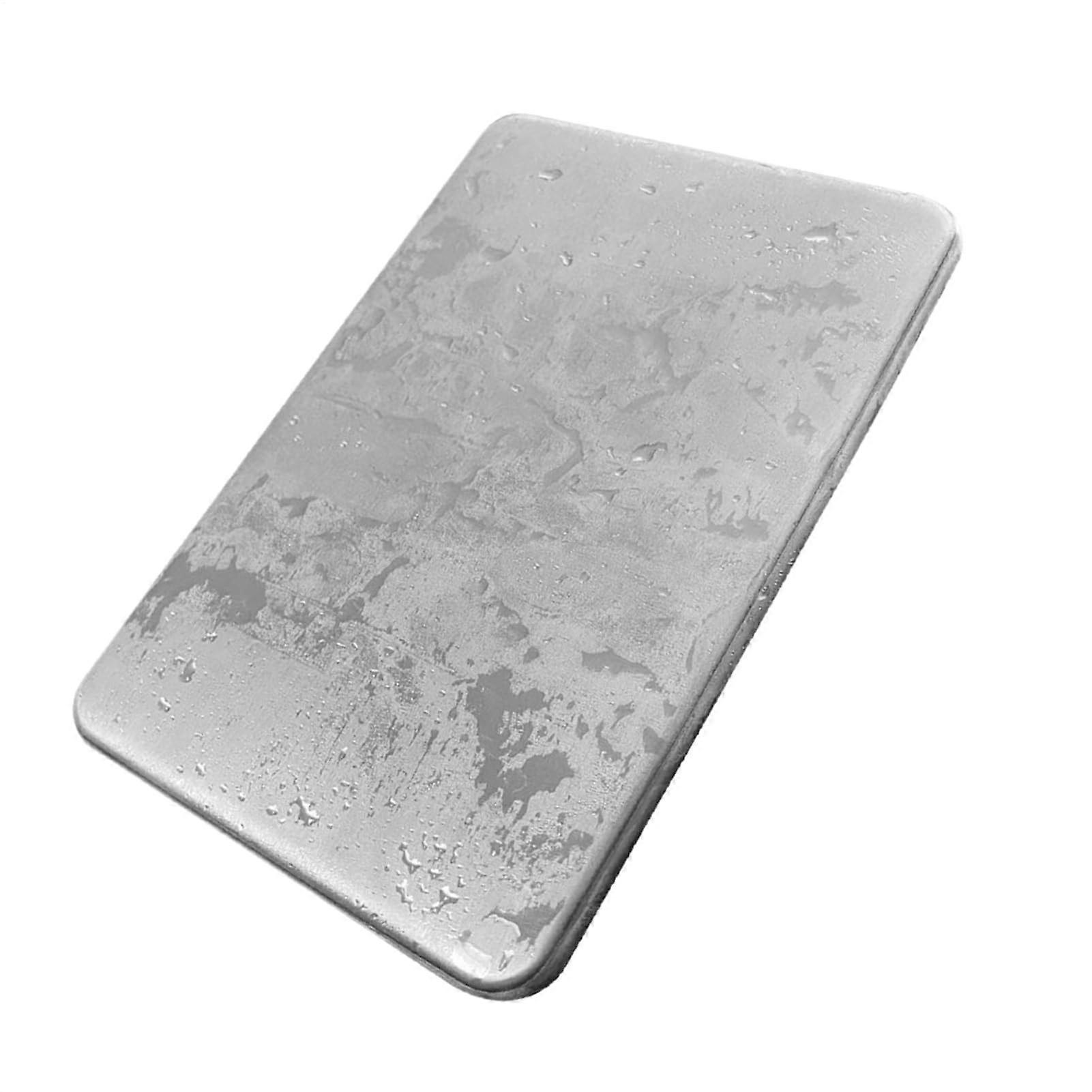 Stainless Steel Ice Packs, Reusable Cooling Packs Made of Steel for Food Drinks, Quick Freezing LongLasting for Camping Coolers, Square
