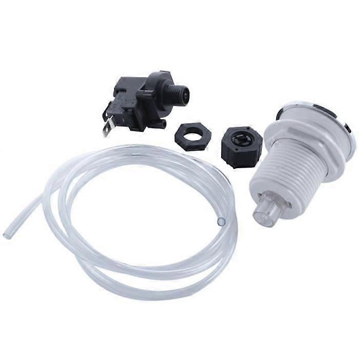 16A On Off Push Button Switch Jet Whirlpool Jet for compatible with Bath Tub Spa Waste