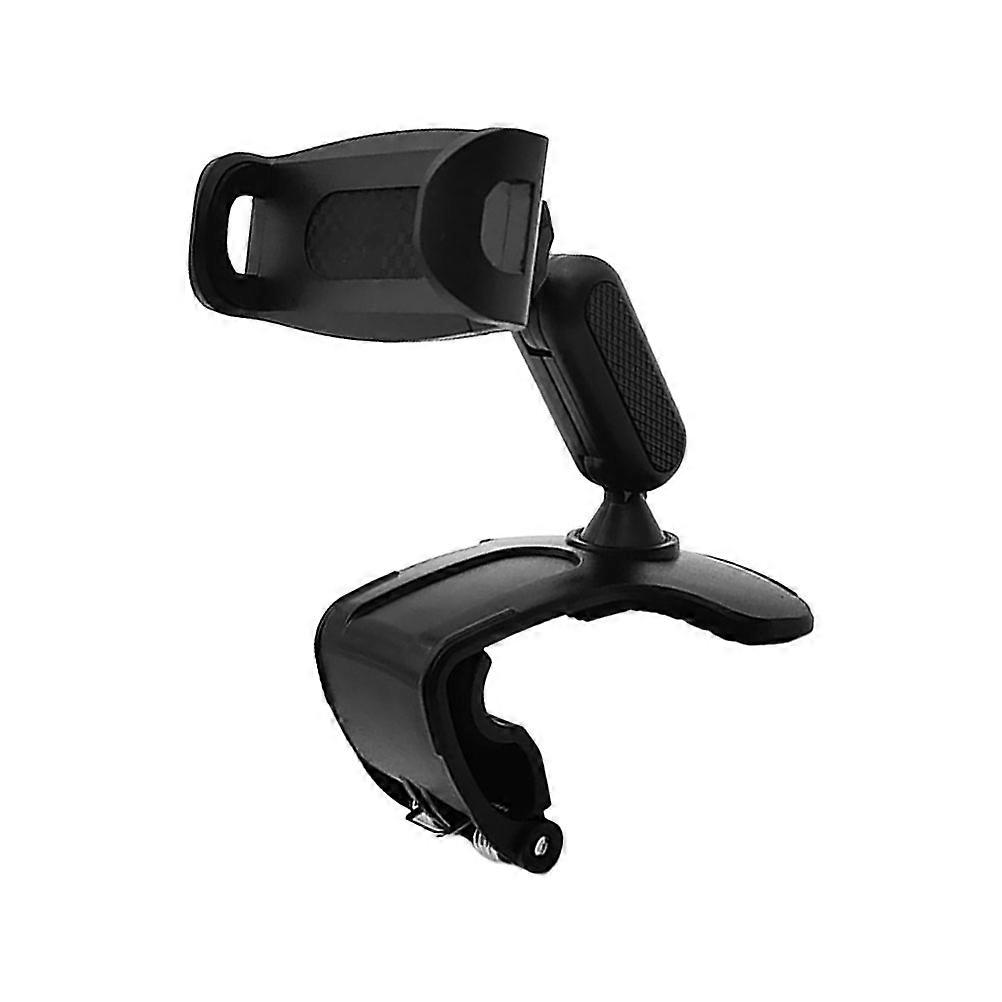 Mobile Phone Stand Holder Compact Dash Board Phone Holder Multi Function Rotating Car Phone Stand Bracket Plastic 1Pcs
