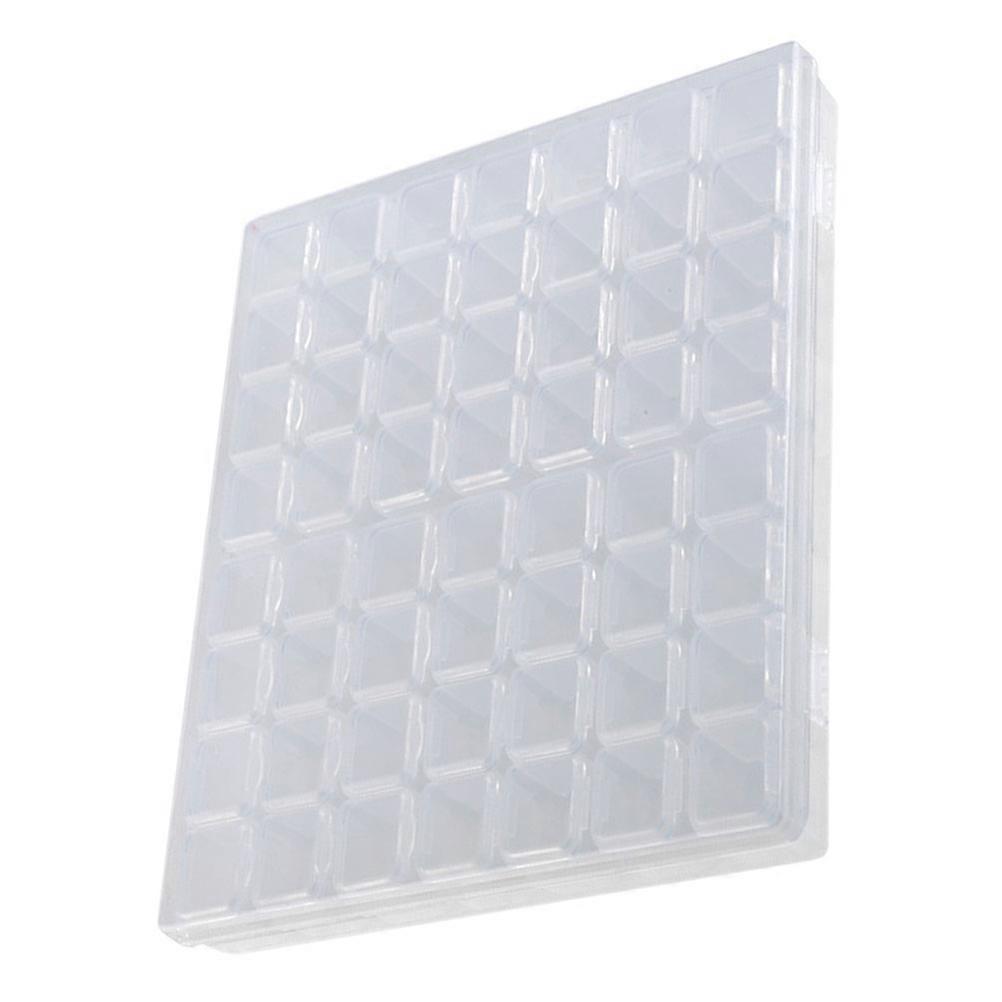 56 Grid Removable Storage Box Nail Charm Organizer Acrylic Nail Container