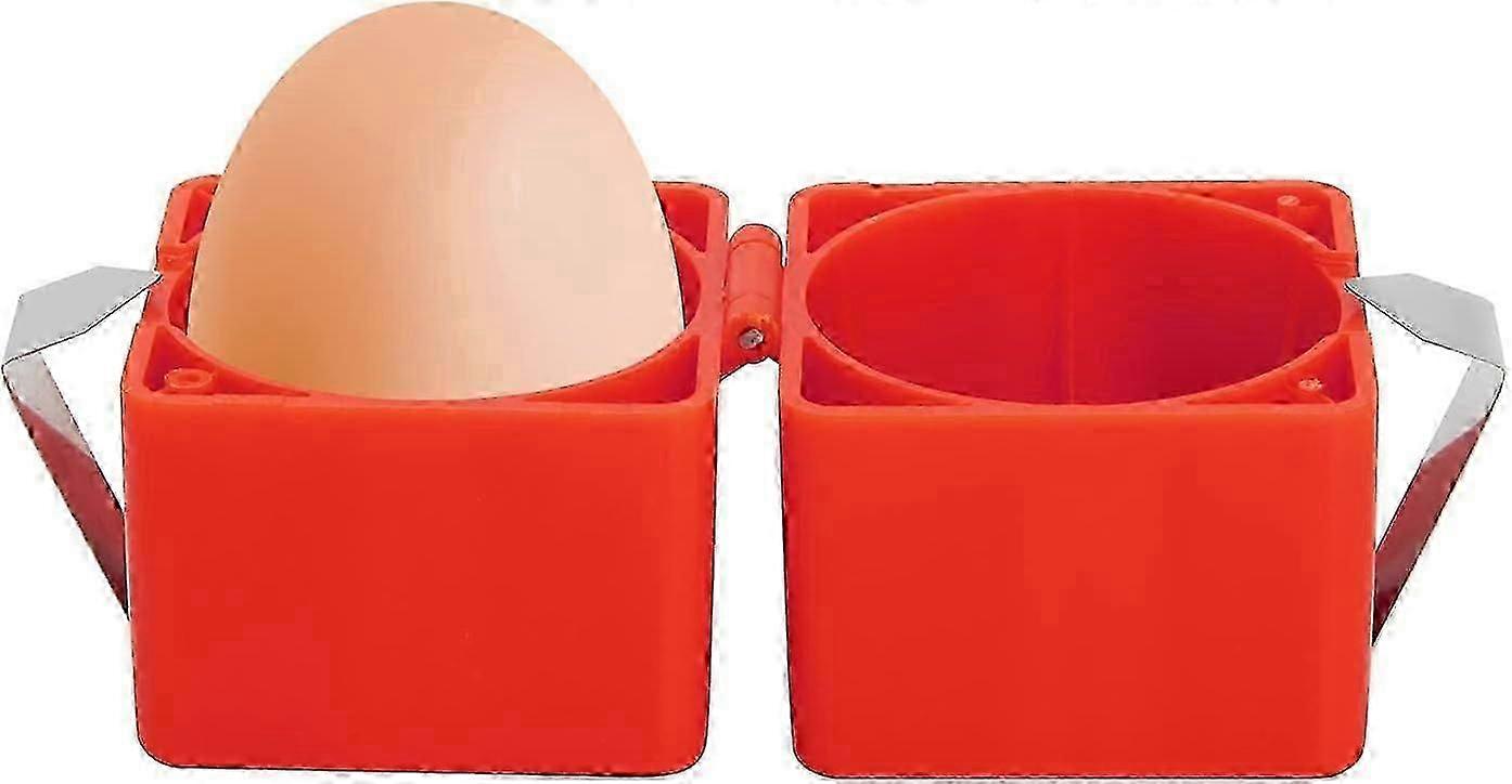 Egg Opener Egg Cracker for Raw Eggs Cracking Tool Egg Cube Egg Seperator Effortless Handheld Egg Cracker