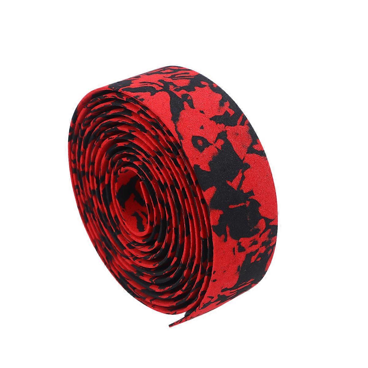 Self Adhering Bandage Camouflage Pattern Swathing Band Cycling Grip Tape 200x3x0.1cm 2Pack