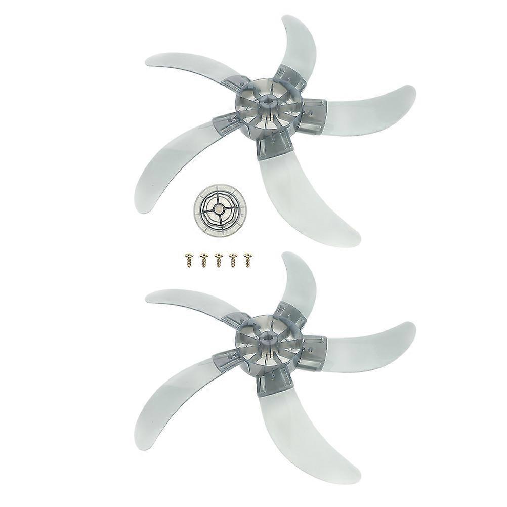 Universal Plastic Fan Replacement Quiet Operation 18-Inch Thickened For Rest And Study 2Pcs