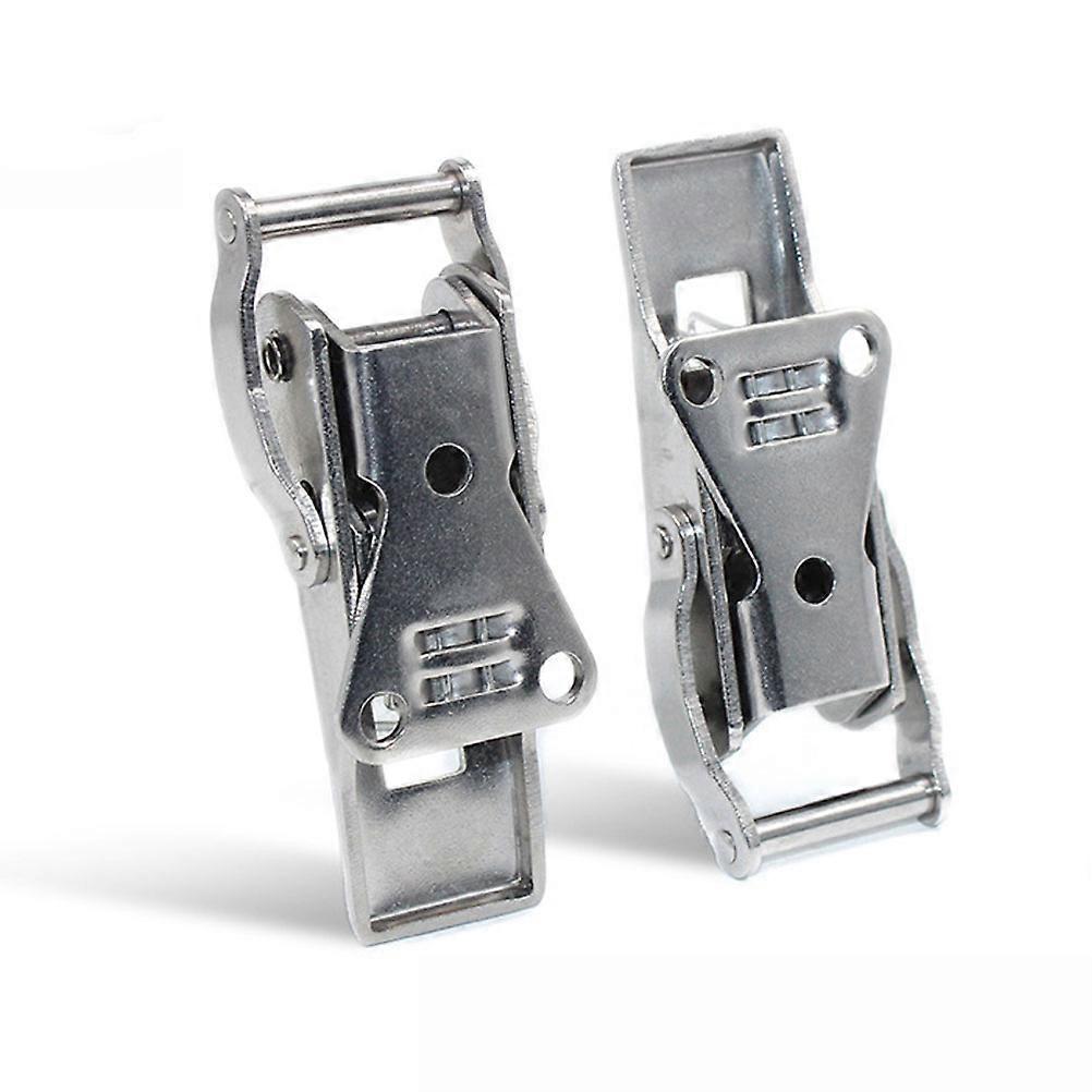 Box Catch Hasp Metallschloss Catch Home Schrank Catch Silber Sicherung 1Pack