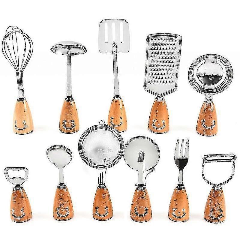 Smiley Face Kitchen Utensils 11-piece Set