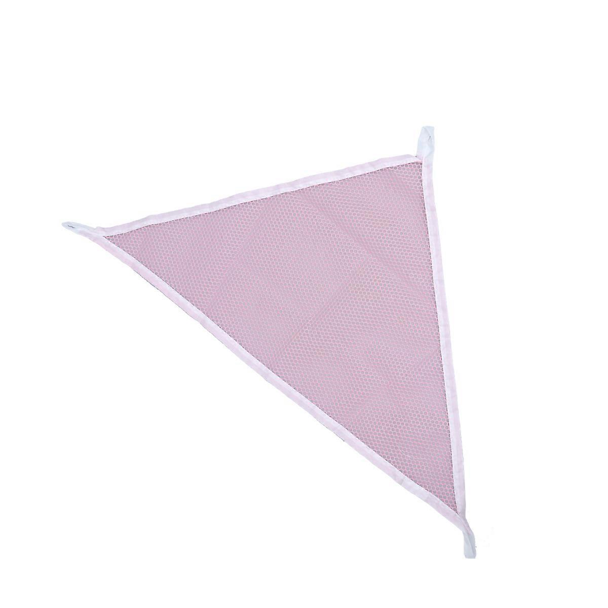 Pink Stuffed Animal Hammock for Organizing Toys Made of SpaceSaving Storage Solution 94x74 Inches