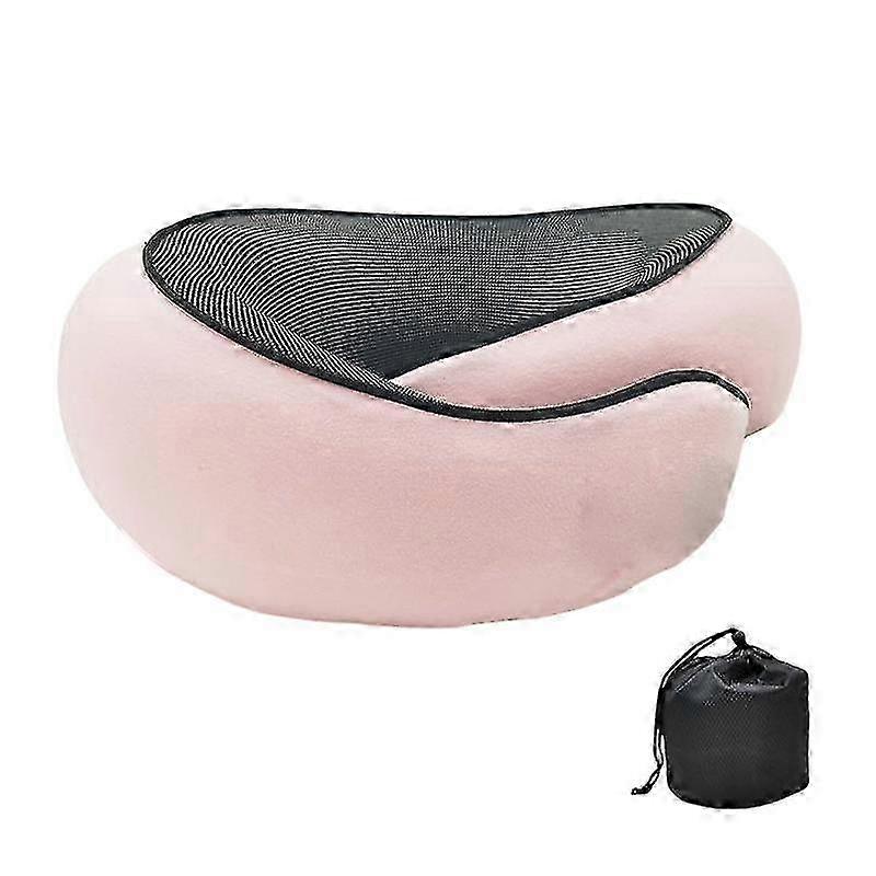 Soft Memory Foam Neck Pillow for Travel Safety & Support