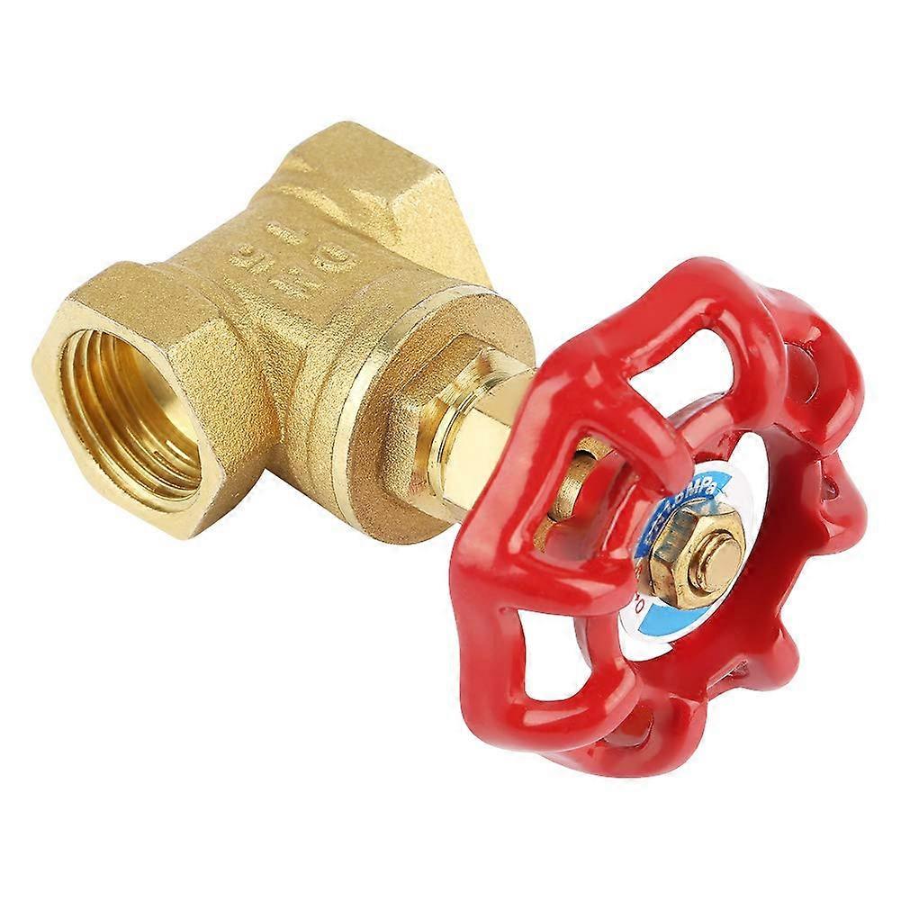 Gate Valve DB G1/2 BSPP Sluice Valve 232 PSI For Water Oil Gas