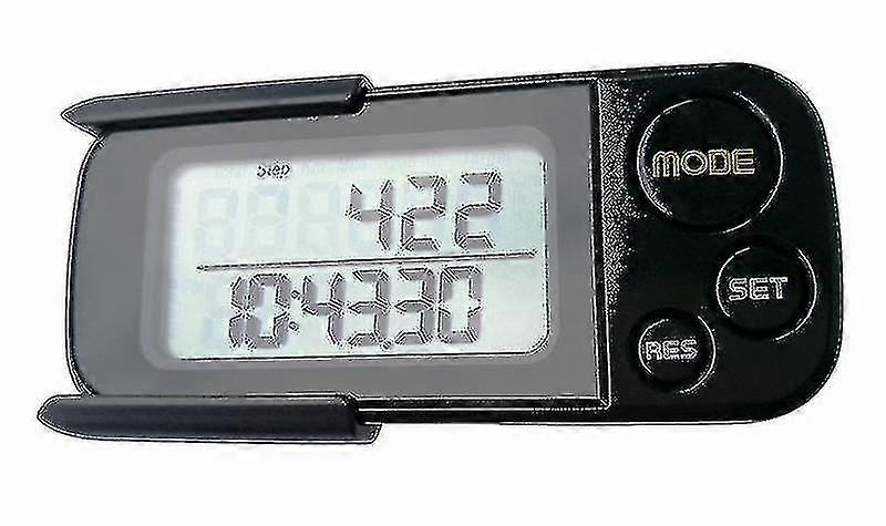 3dtrisport Walking 3d Pedometer , Free Ebook | 30 Days Memory, Accurate Step Counter, Walking Distance Miles/km, Calorie Counter, Daily Target Monitor