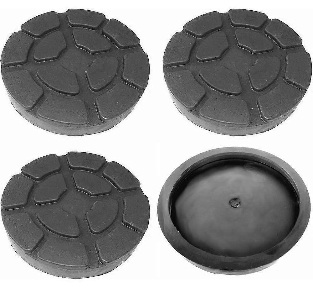 Set of 4 Buffer Diameter 125 mm for Lifting Platforms with 2 Columns Compatible with Real Rubbers