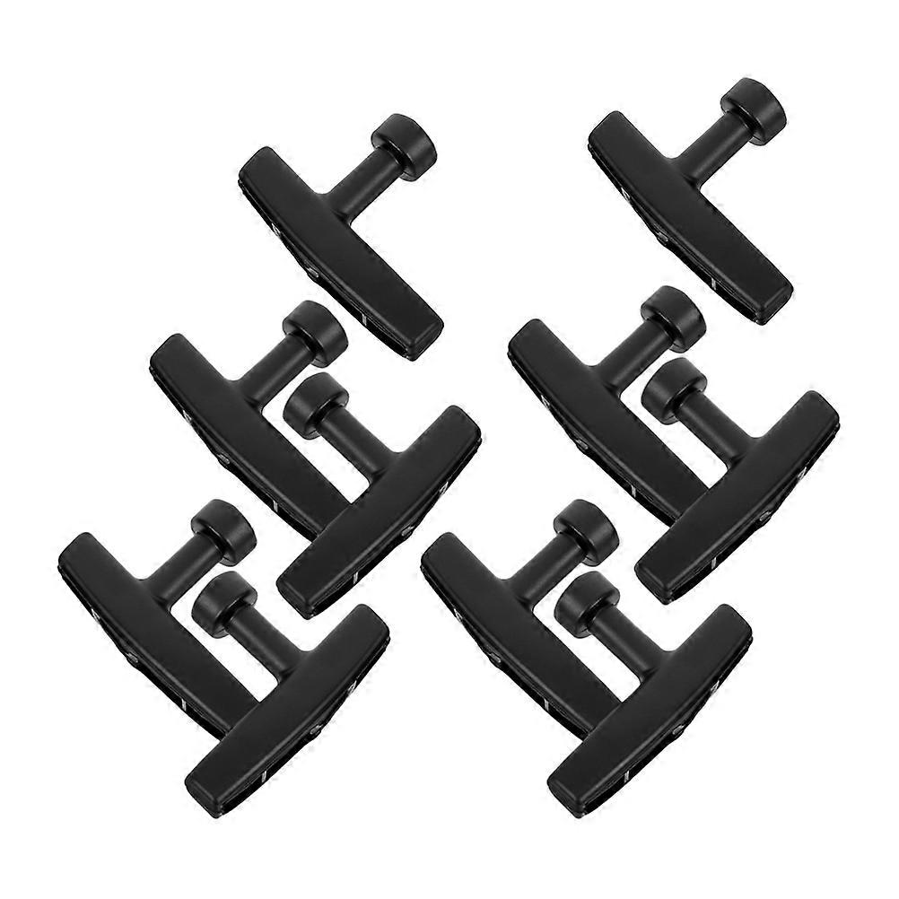 Pull Handles Heavy Duty Chain Pulling Starter Handle For Oil Saw 7.50X5.00X1.80cm Black Durable Performance 10Pack