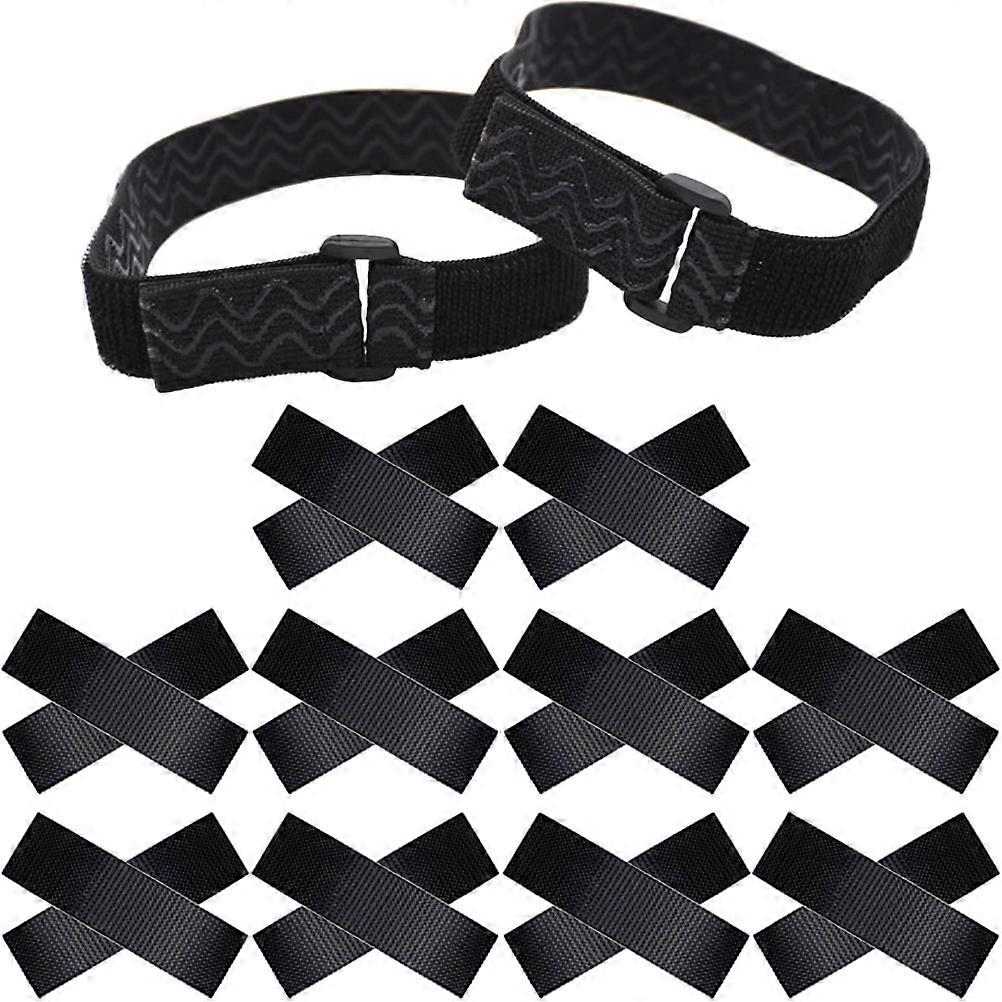 High Elastic Slip Straps with Fixing Stickers for Over the Knee Boots – Includes Straps and Stickers for Secure and Comfortable Fit