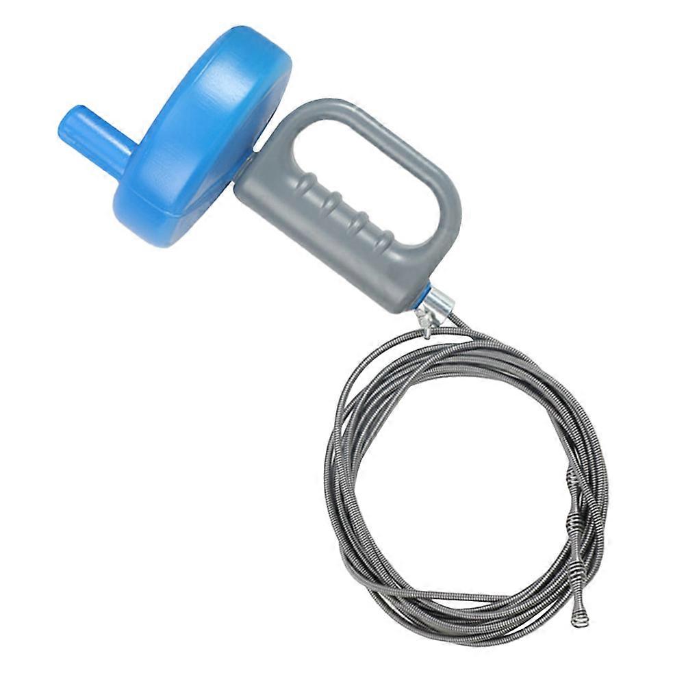 Drain Clog Cleaning Tool Bathroom Cleaner Flexible Stainless Steel Home Use 1Pack