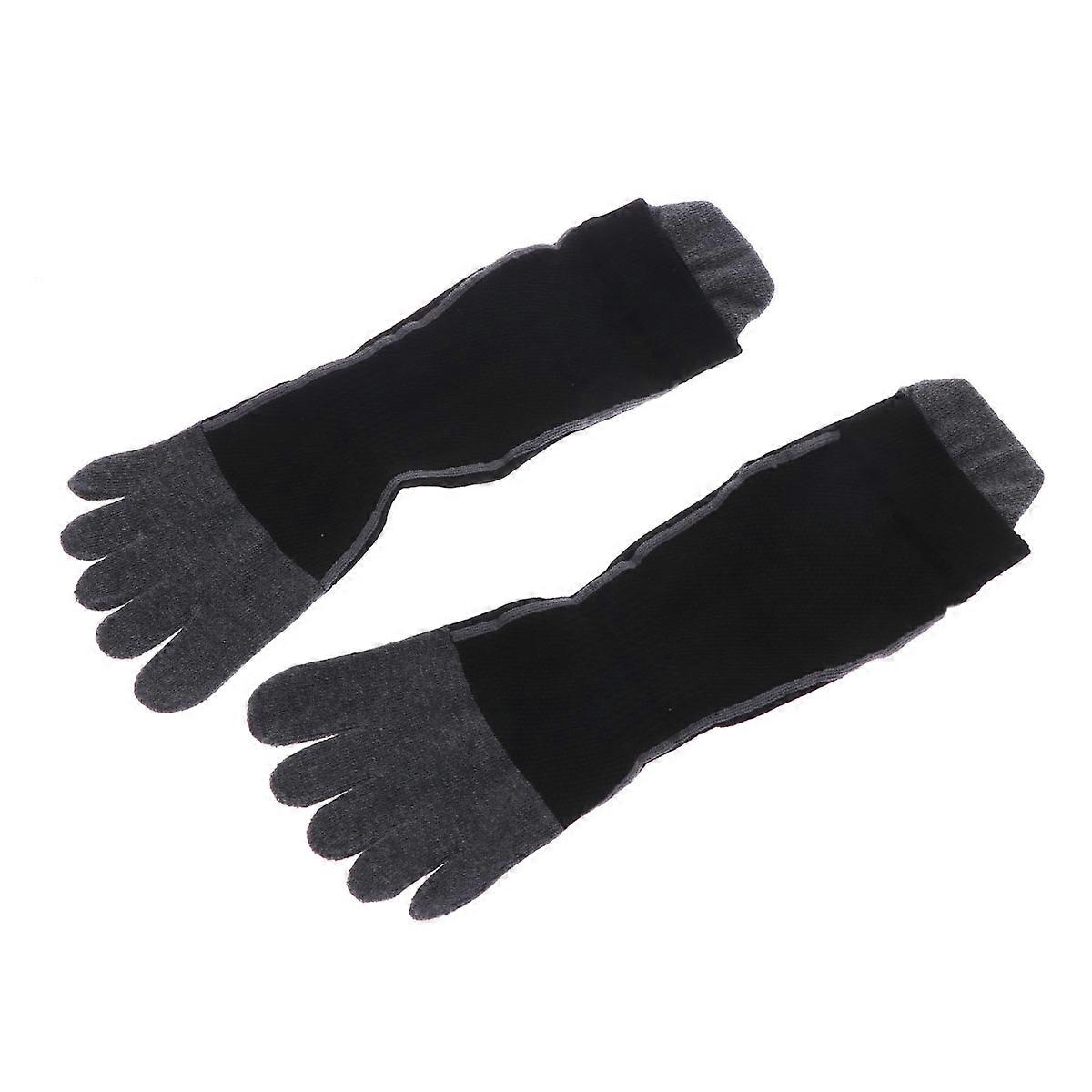 Five Finger Toe Socks for Sports Use Material with Heel Design Super Thin Lightweight