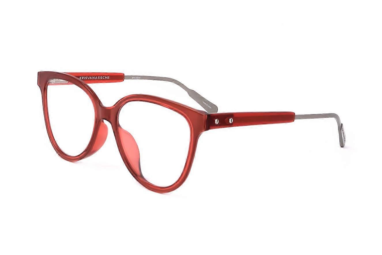 Eyewear Frames Kris Van Assche by Linda Farrow KVA68 C4 RED 52/17/143 MAN