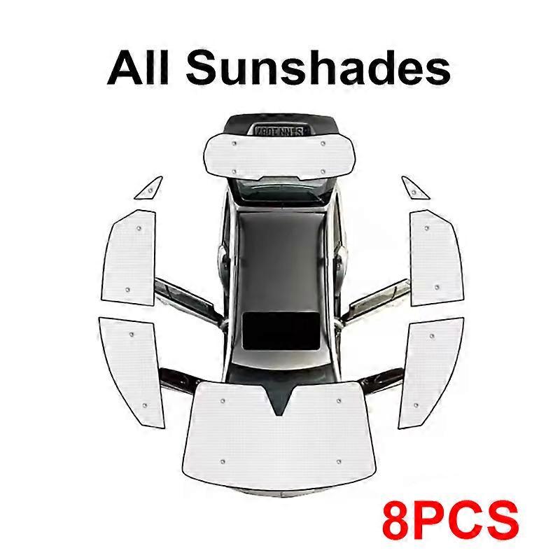 シトロエン DS7 DS 7 クロスバック 2018~2023 カバー保護ボード アクセサリー用アンチ UV フル カバレッジ サンシェード カー ウィンドウ サンシェード