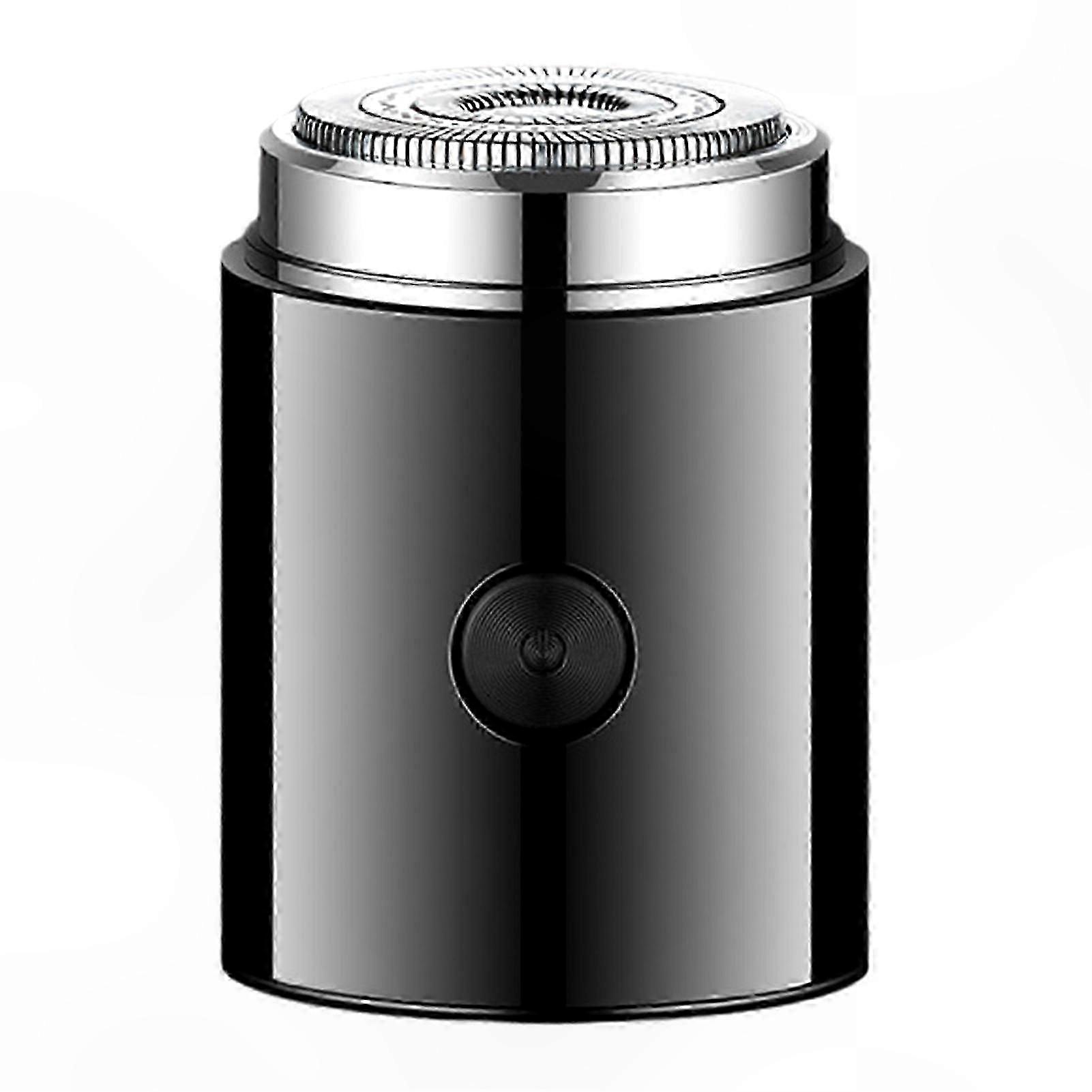 USB Rechargeable Mini Shaver Waterproof Beard Trimmer for Travel and Outdoor Use Low Noise Portable Design