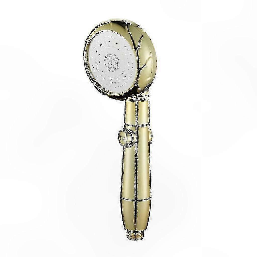 Adjustable 3-Speed Handheld Showerhead with 4 Spray Patterns, Universal Compatibility for Easy Installation