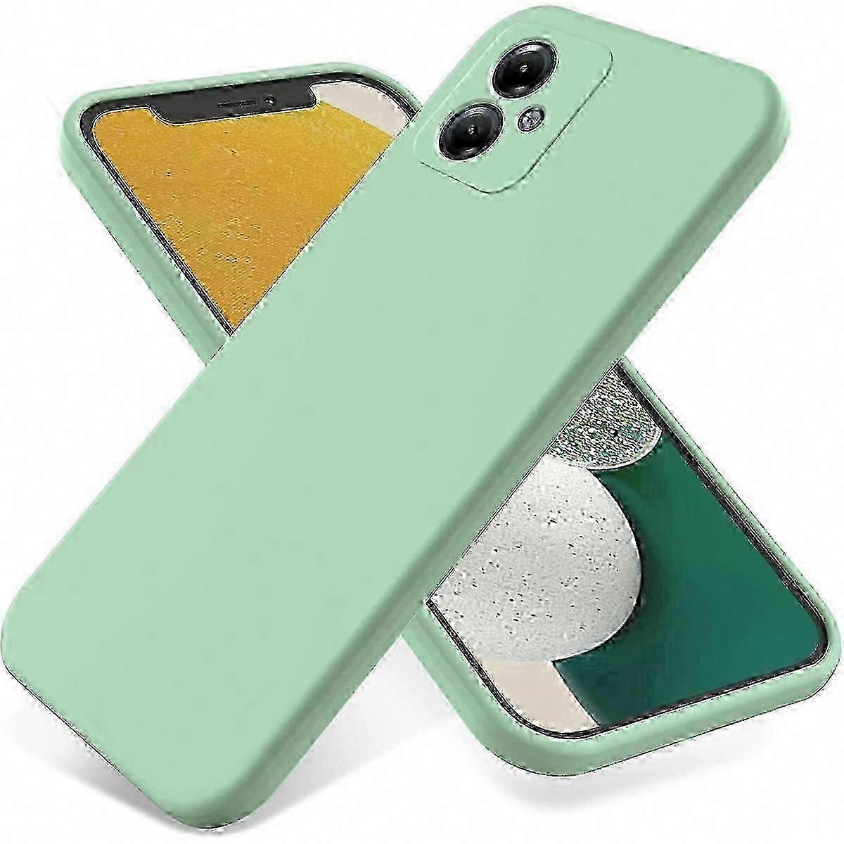Shockproof Liquid Silicone Phone Case in Solid Colors
