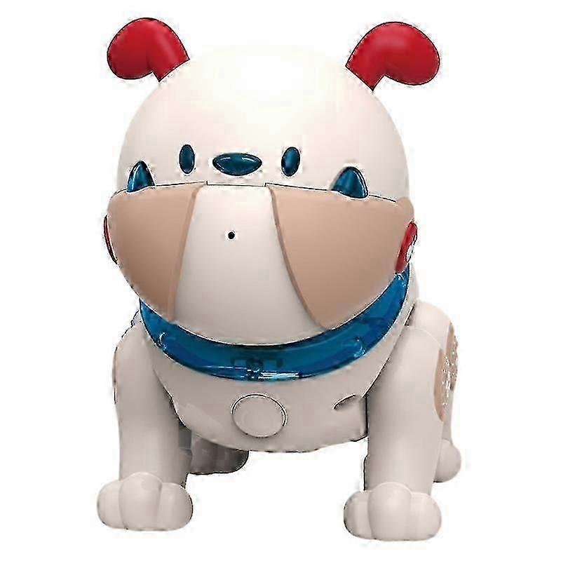 Childrens intelligent robot dog with audio tape music and light multifunctional pet robot toy