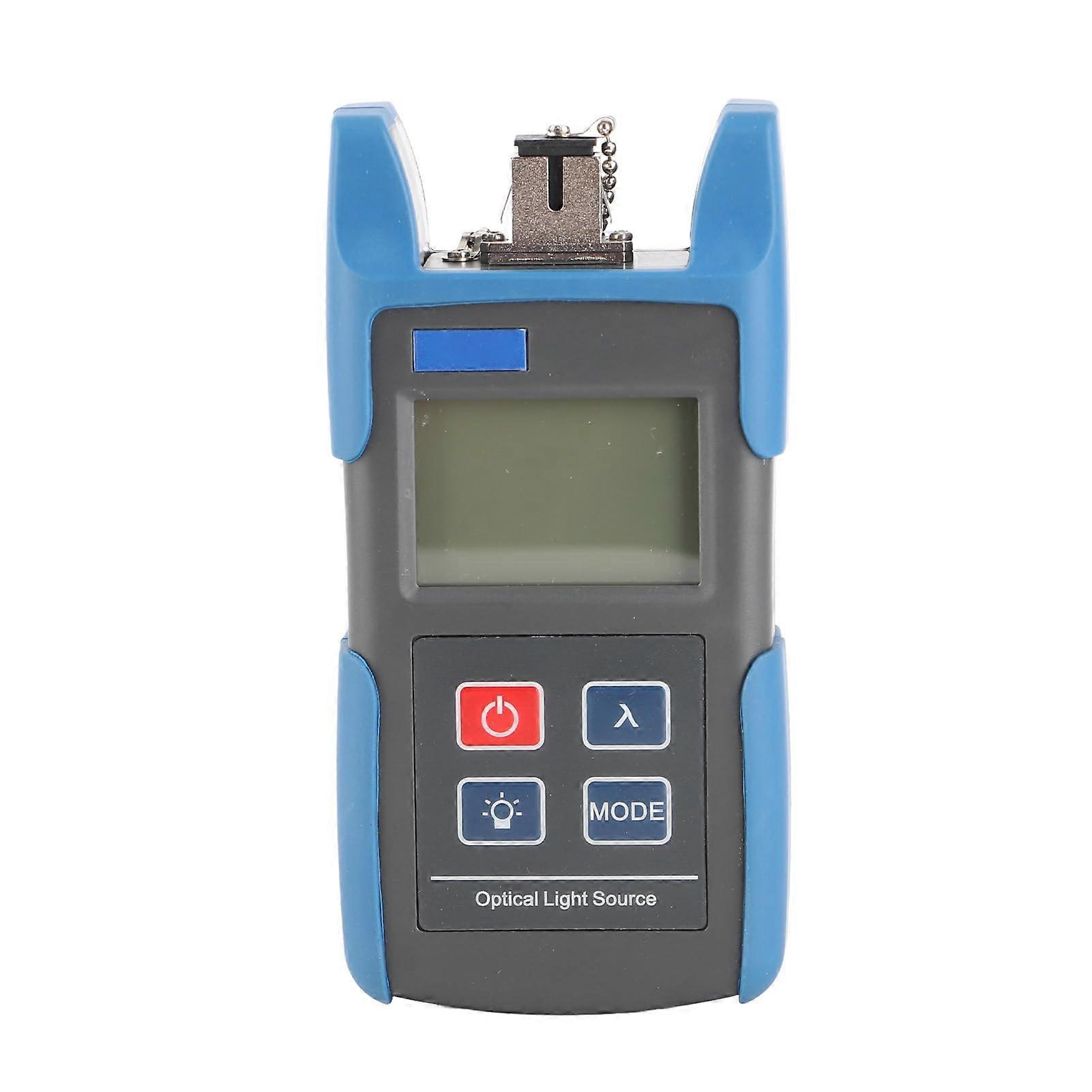 Fibreglass Optical Tester, Hand Tester SC SC Connection 1310/1550 Nm Portable Stable Light Source for Electric Circuit Testing Device