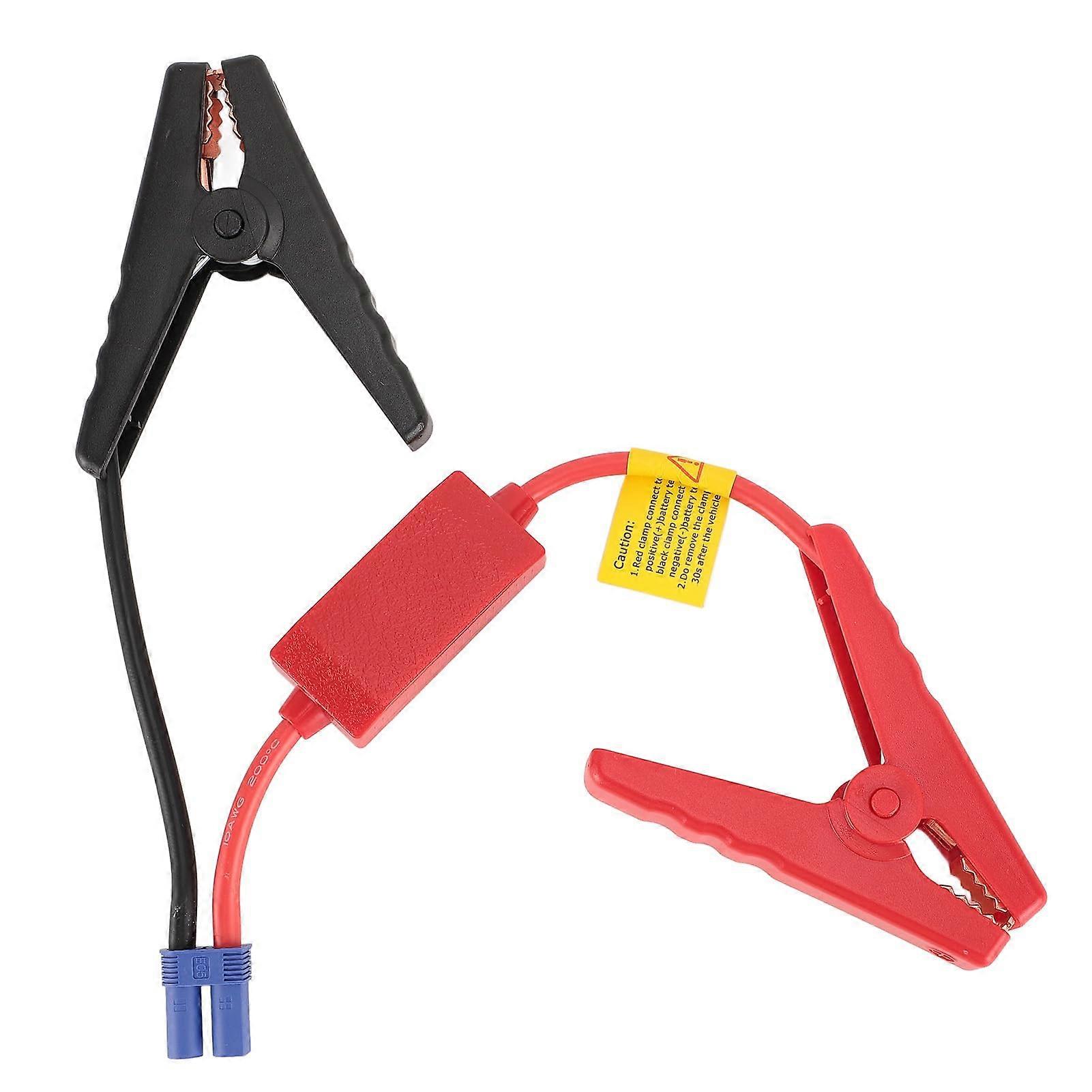 Battery Terminal for 12V Jump Starters, EC5 Plug, Quick Charge 200A, Sturdy Construction, Easy to Use, Compatible with Most Car Batteries