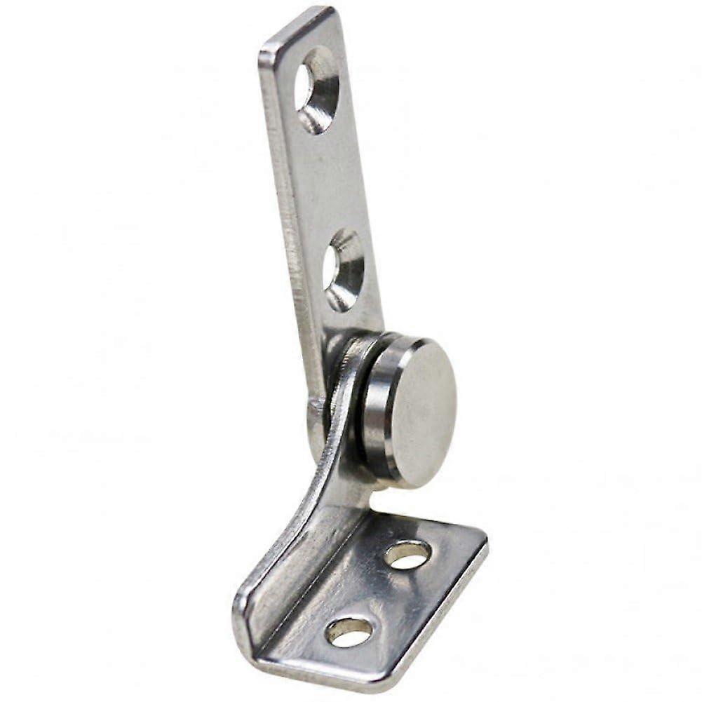 Stainless Steel Damping Hinge with NonAdjustable Torque, Stop Mechanism, and Positioning Support for Medical Devices, Right Side