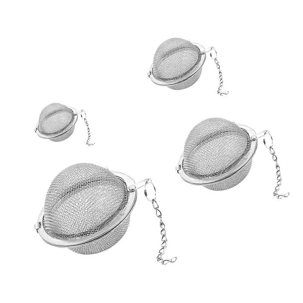 Elegant Design 304 Stainless Steel Tea Infuser 4Pcs Ideal For Tea Lovers Great For
