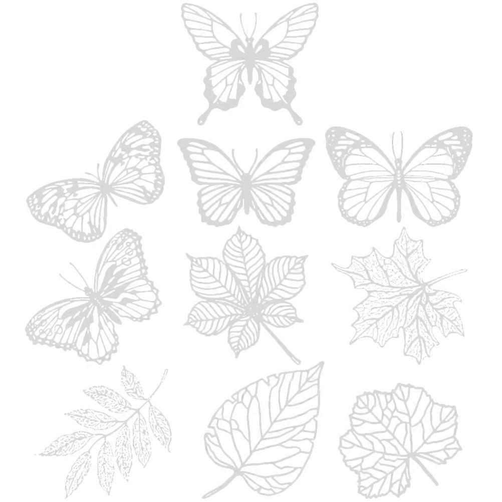 Scrapbook Lace Paper Sheets 10Set For DIY Craft Enthusiasts 10x10cm White Decorative Material