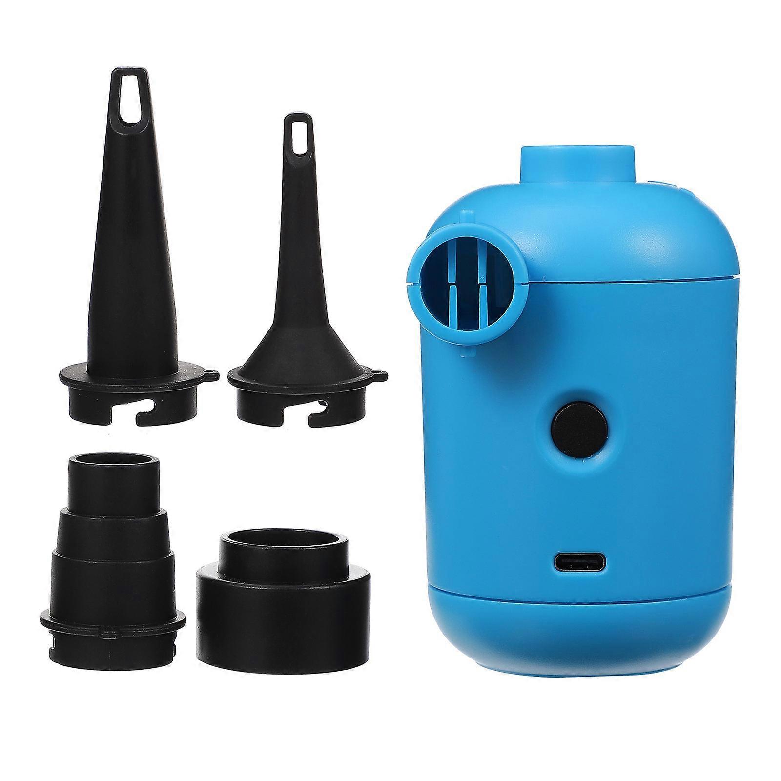 Mini Rechargeable Air Pump Designed For Beach Toys Perfect For Outdoor Activities 10X7X6CM Long Working Time 1Pack