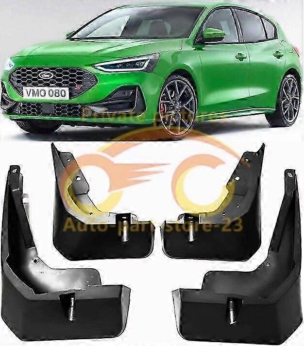 High qualityGenuine Set Splash Guards Mud Flaps For 2019-2025 Ford Focus ST Line / Vignale