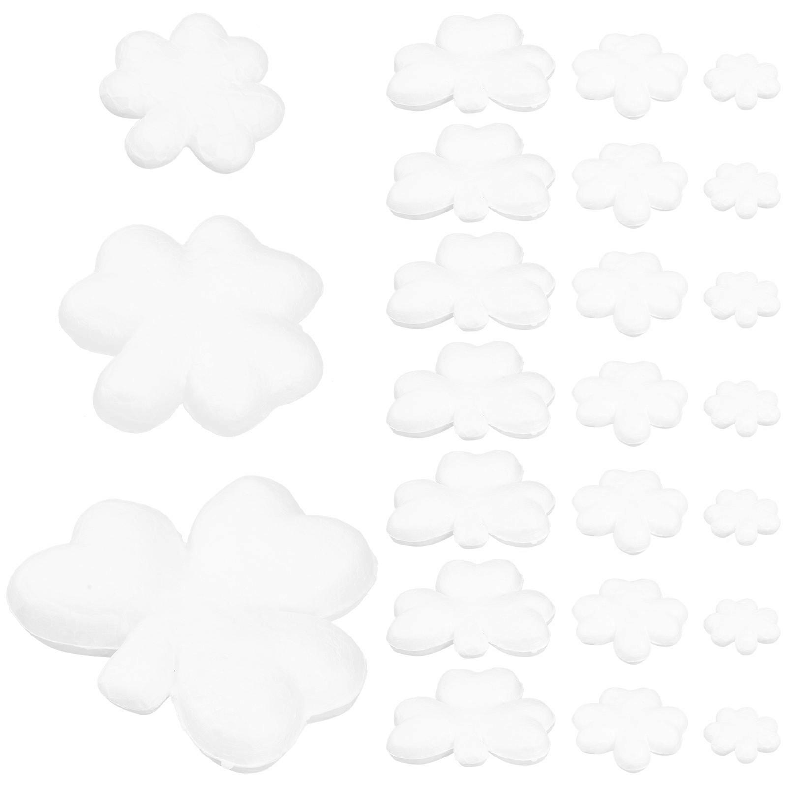 Three Leaf DIY Foam Decoration for Decoration 100Pcs Set