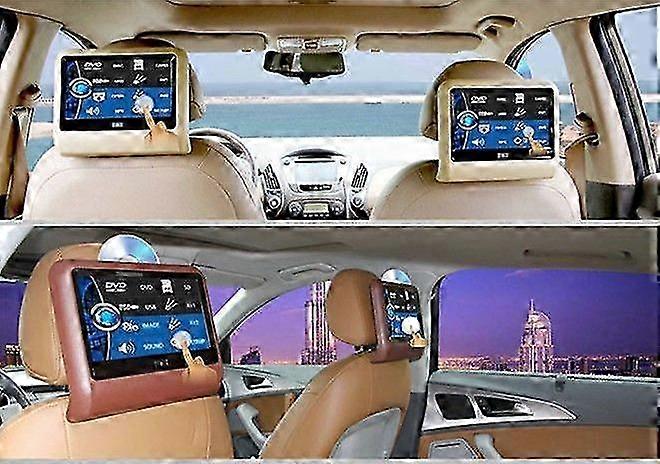 2025 Tetiera auto de 9 inchi DVD player MP5 cu ecran mare ultra-subțire TV cu intrare video player de jocuri