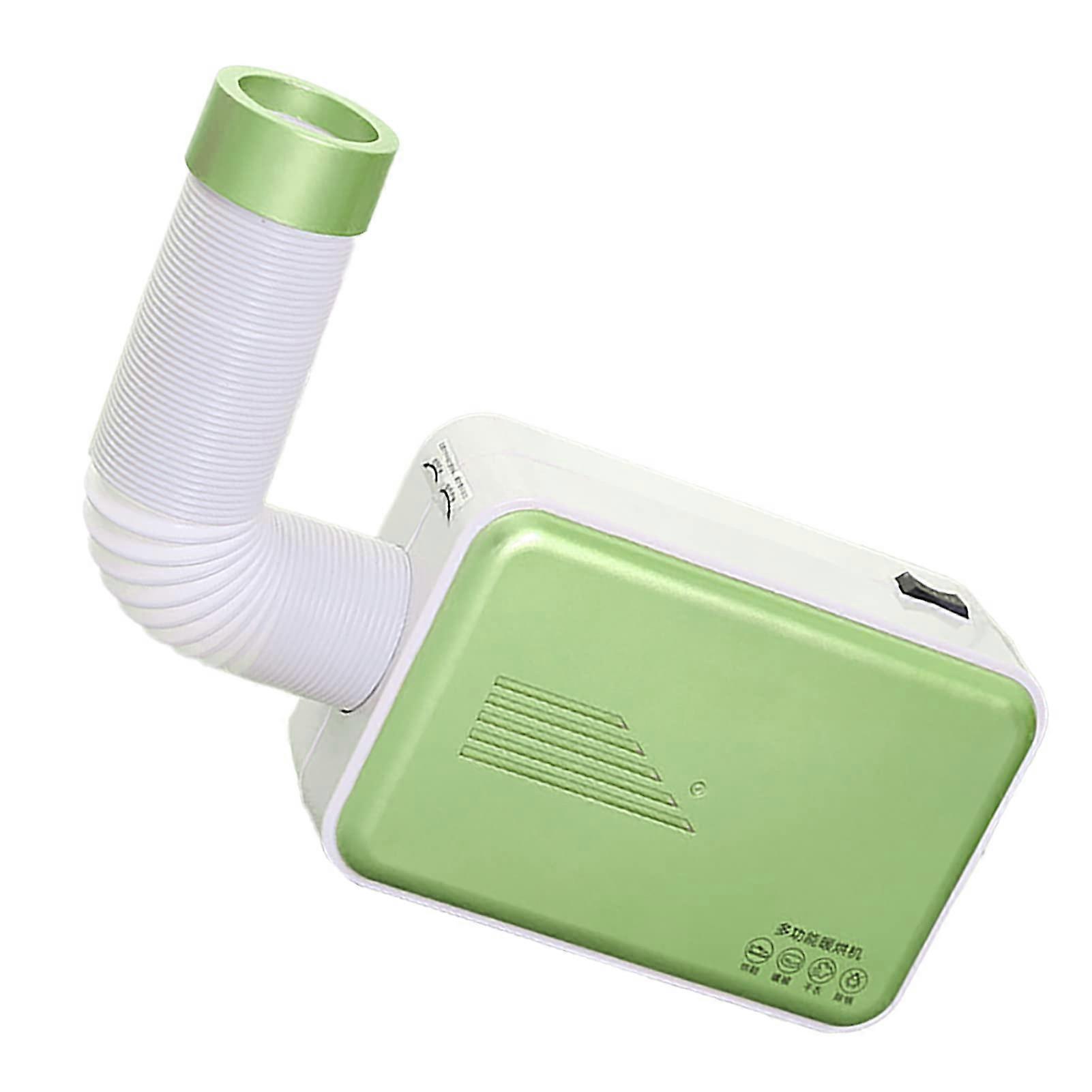 Electric Shoe Dryer 600W ABS Multifunctional Clothes Dryer For Pets Static Drying Matcha Green EU Round Plug