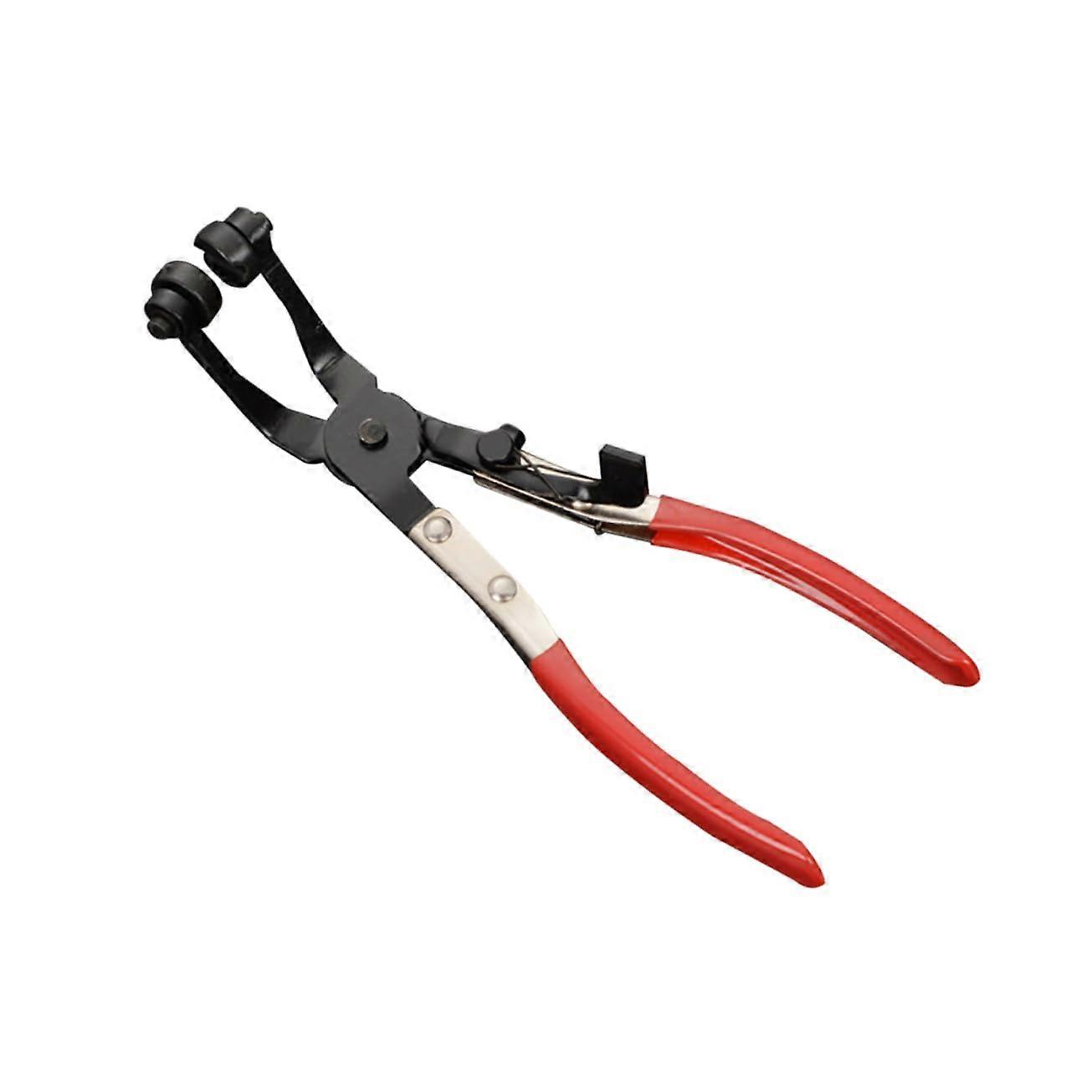 Flexible Hose Clamp Pliers High-Carbon Steel Ergonomic Lever Tool, For Hose Clamps, Compact For Tight Spaces, Automotive