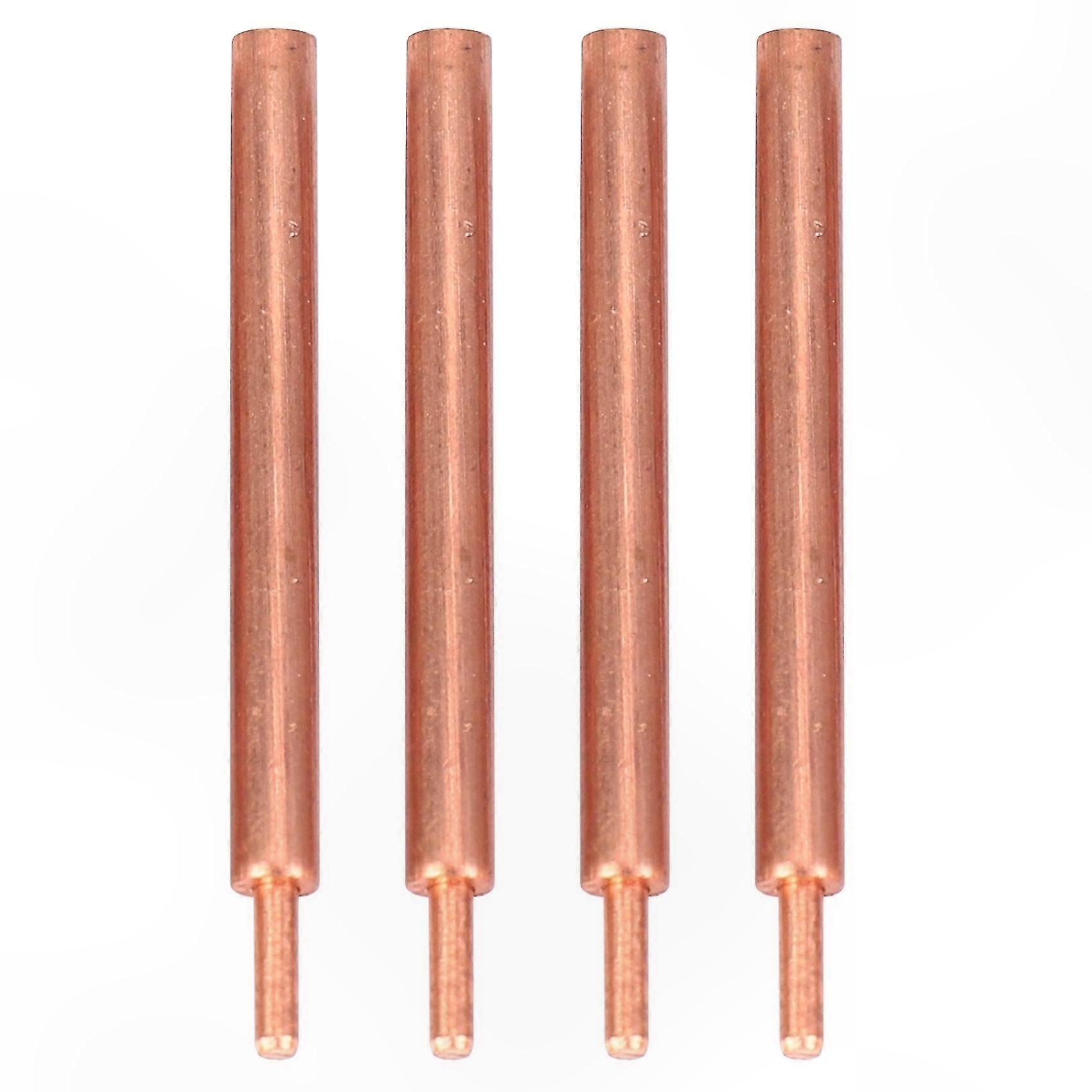 4-Pack Copper Welding Pins for Spot Welder Machines, Compatible with Multiple Models