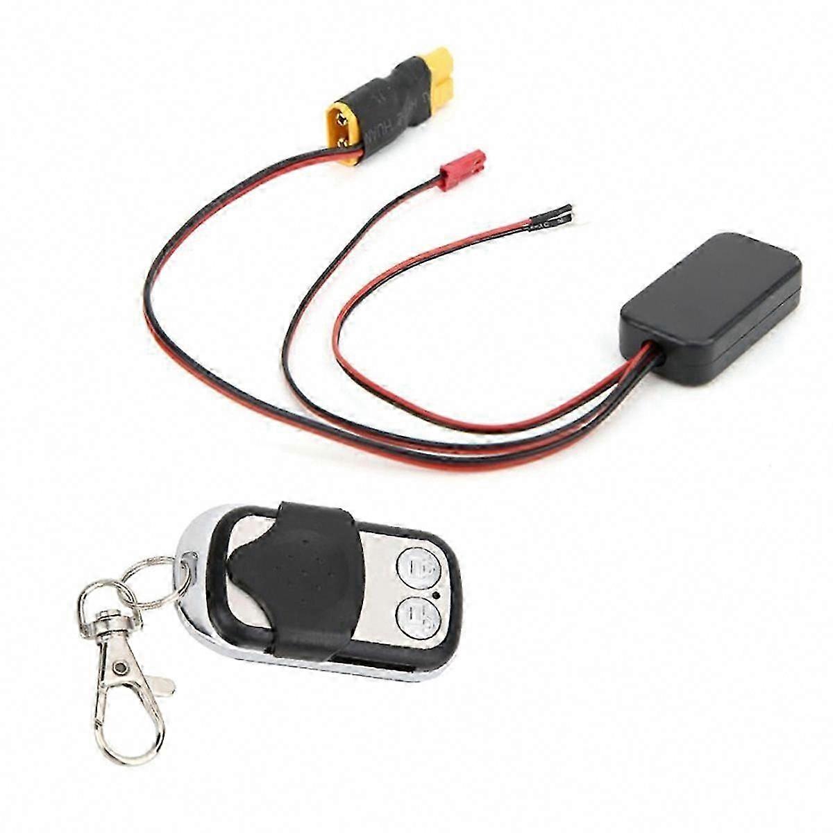 Wireless Remote Control Winch for RC Cars D90 SCX10 TRX4 90046 Winch Kit Accessory