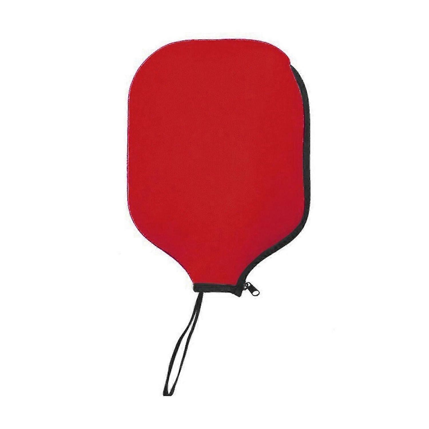 Pickleballs Paddles Cover Paddles Case Racket Cover Sleeve Protector Racket Case Protect Your Paddles from Scratches Red -HK822