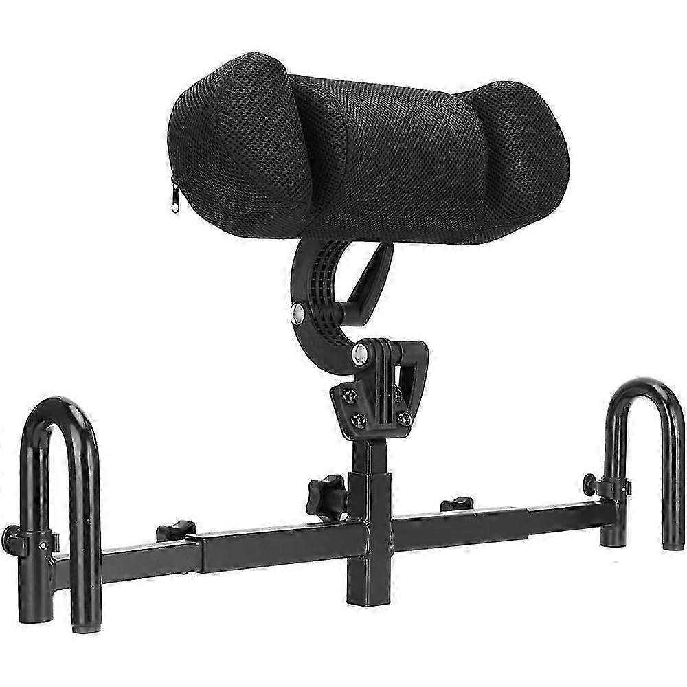 Adjustable Electric Wheelchair Headrest - Cervical Support for Spine Correction & Comfort