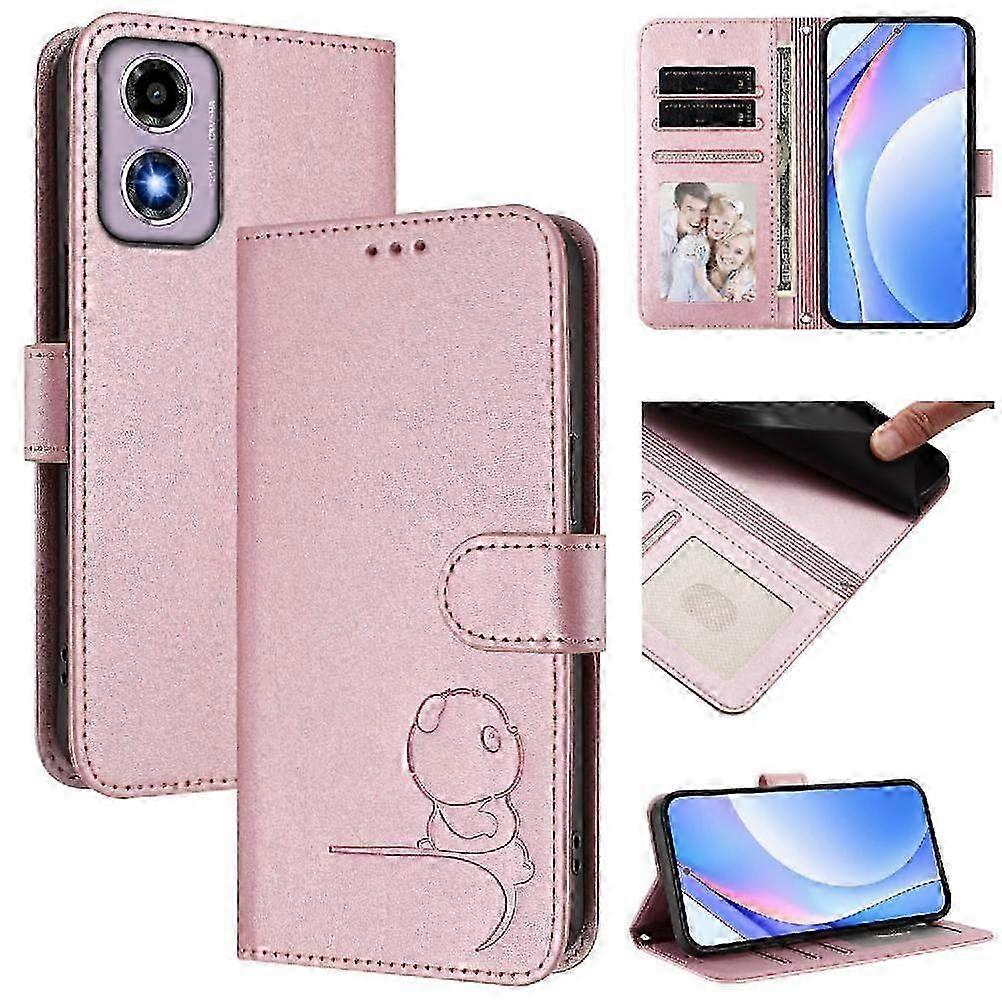 RFID Blocking PU Leather Flip Case with Card Slots, Kickstand & Mag...