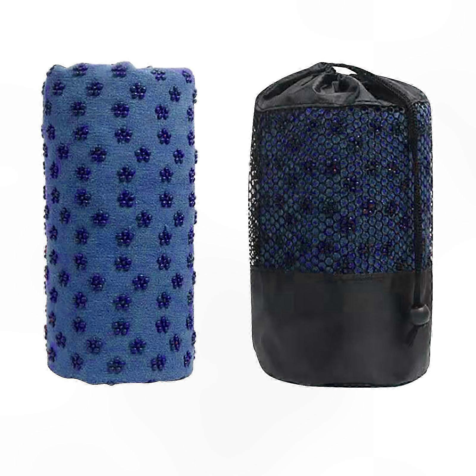 Non-Slip Yoga Mat with Anti-Skid Blanket and Towel for Enhanced Comfort and Stability