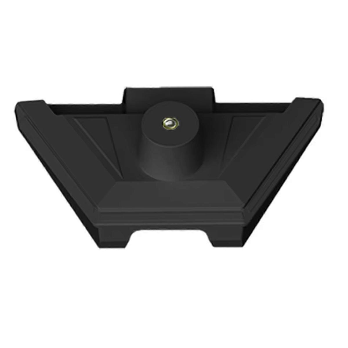 For Mini Plastic Tripod Mount Adapter - Fixed 1/4inch Device Holder Compatible Dish Mounts Black