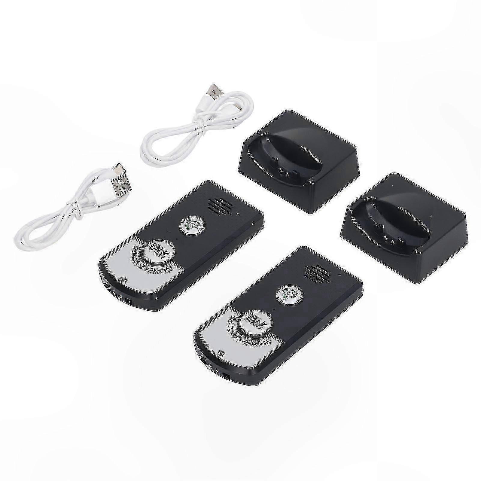 Long Range Waterproof Doorbell with Two-Way Voice Communication and Wireless Intercom Functionality