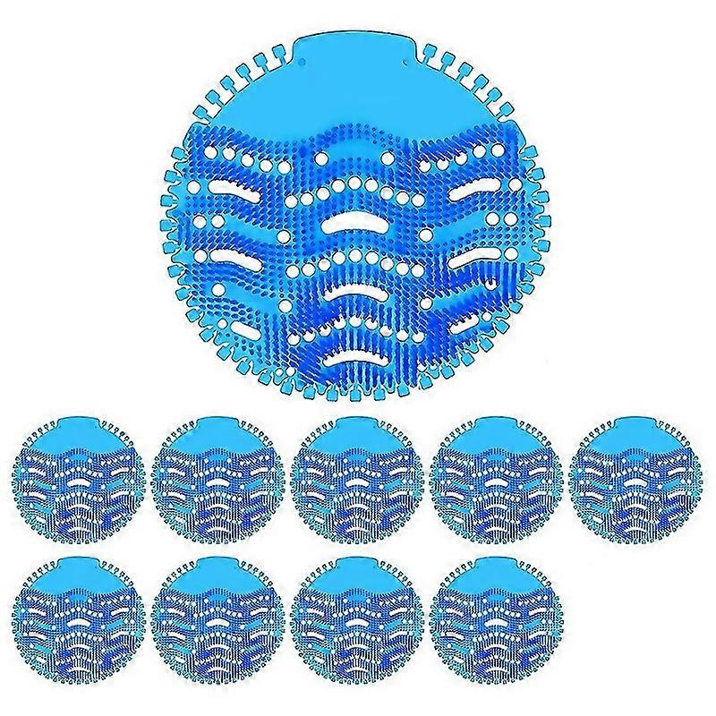 For 10 Pack Urinal Screens Deodorizer Urinal Cake Long Bristle Antisplash And Anticlogging Lasting