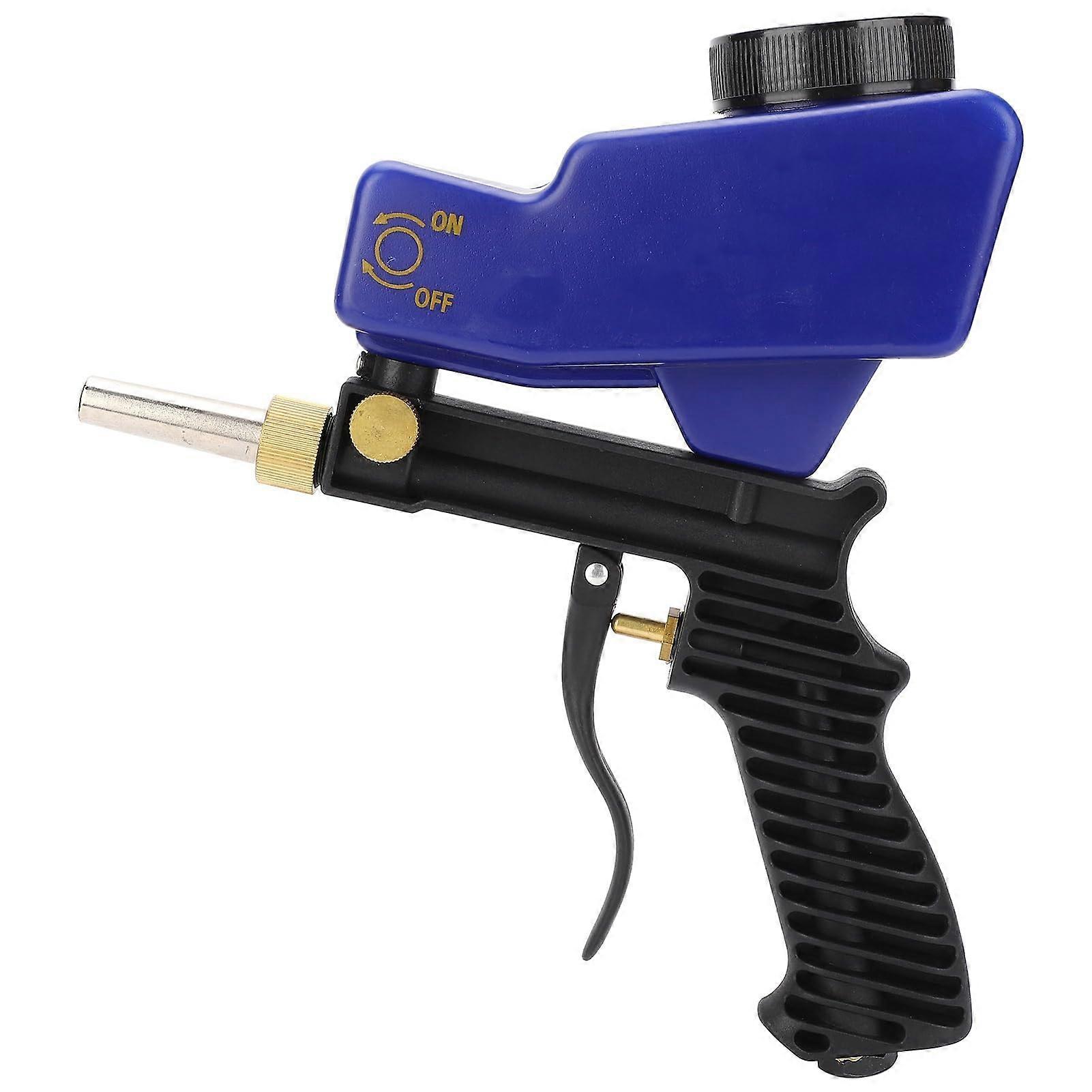 Feed Sandblasting Sand Spray Handheld Tool 70150 PSI 6000 RPM Handheld Sandblast Sprayer Nozzle