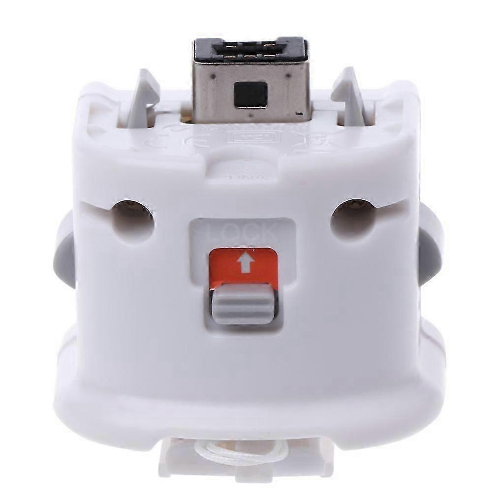 1PC External Motion Plus Adapter Sensor For Wii/for Wii U Remote Controller