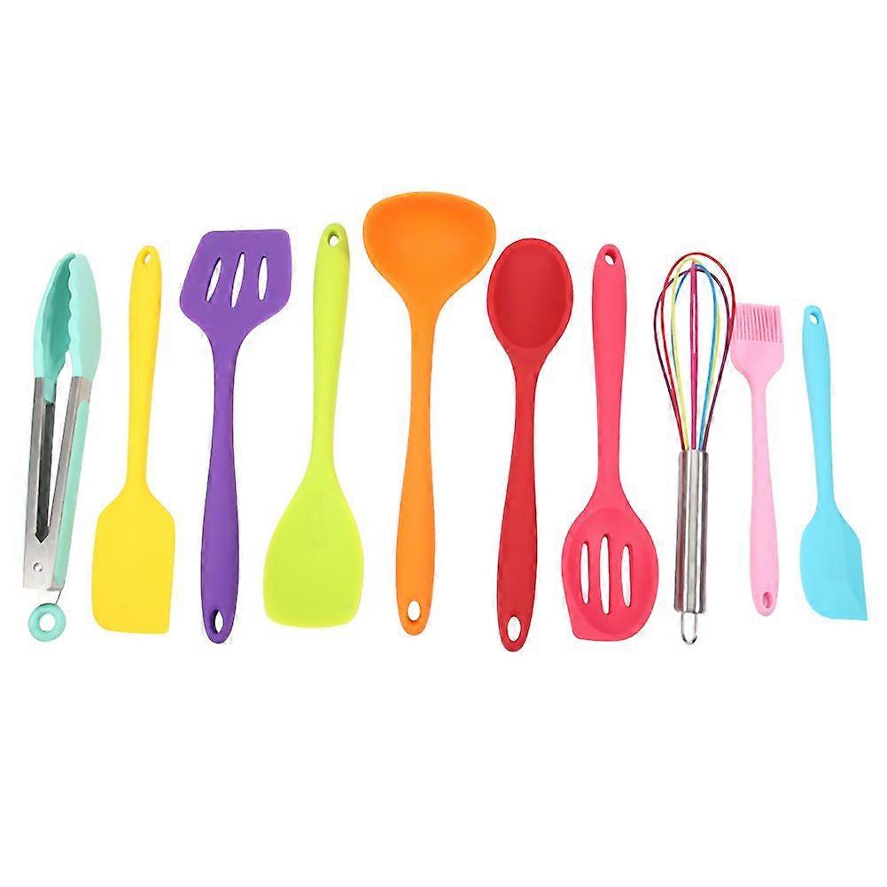 10-Piece Multifunction Silicone Kitchen Utensil Set, Non-Stick