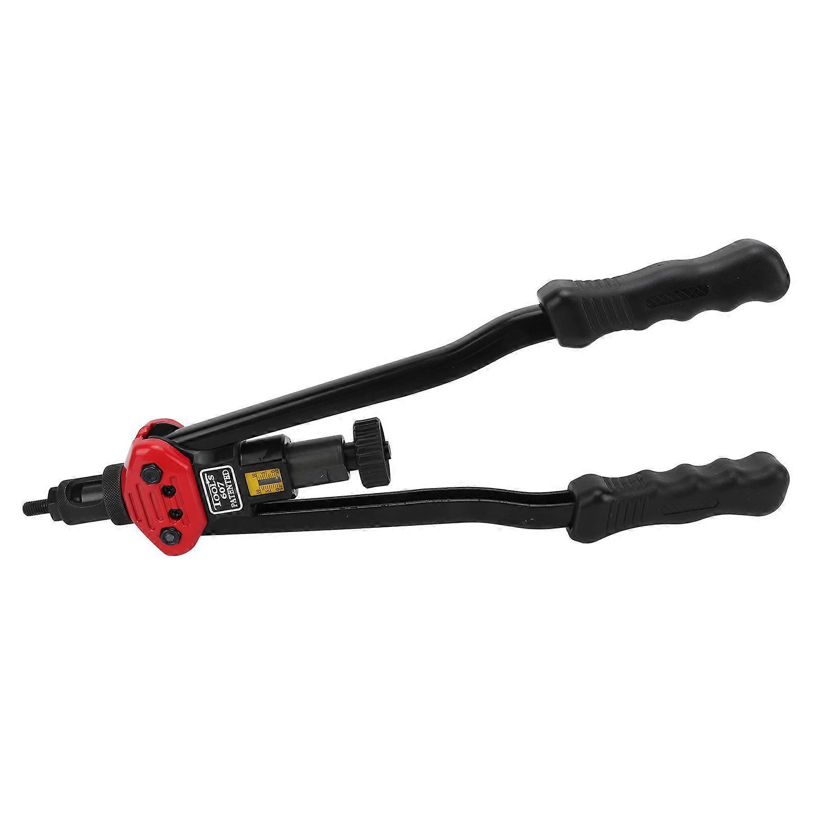 16in Universal Hand Blind Riveter Kit with 10 Mandrels & 110 Nuts