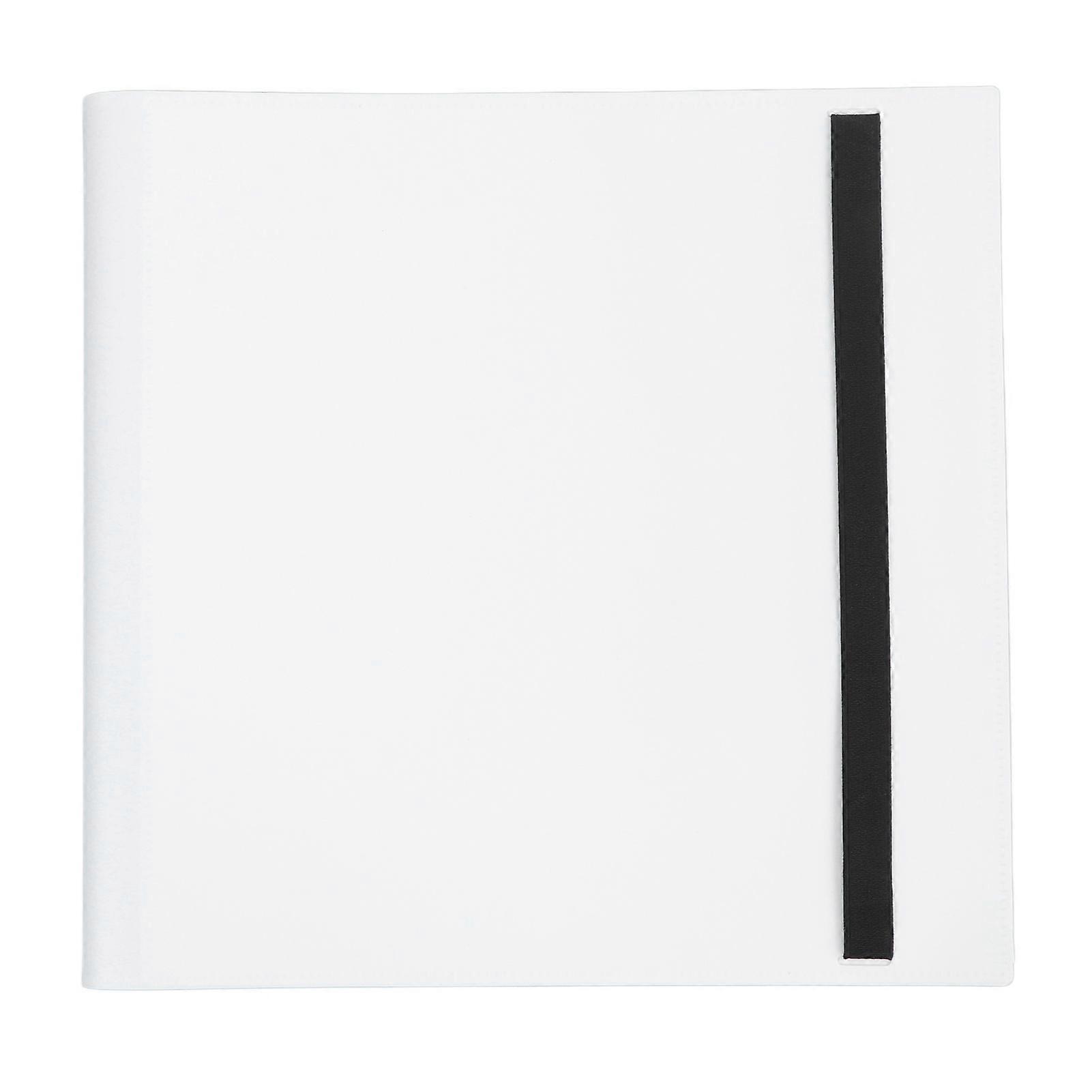 12 pocket games card binder holds 480 cards scratchproof waterproof dustproof trading album display holder white