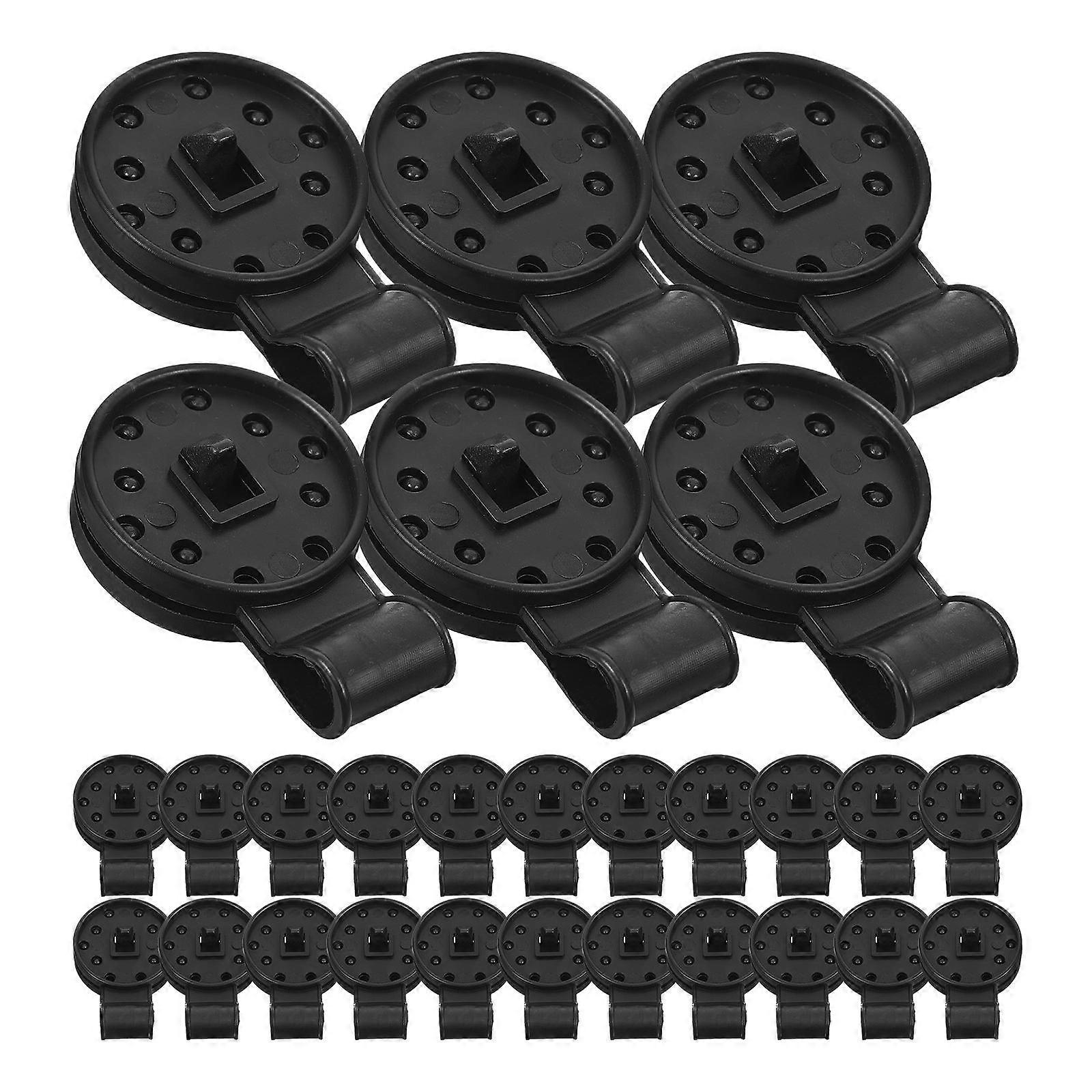 Garden Mesh Netting Clips Plastic Shade Clamp for Canopy 100Pcs Set